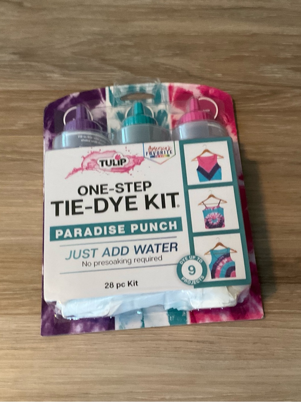 NTW Tulip |  One-Step Tie-Dye Kit - Paradise Punch (Pink, Teal, Purple)